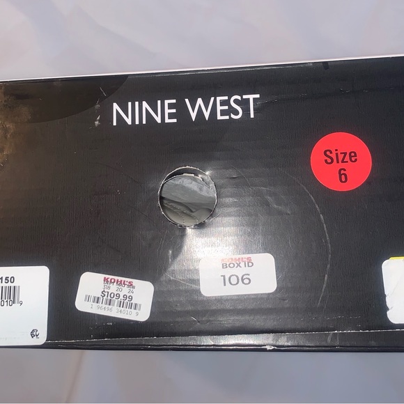 New In Box Nine West Obri Women's Combat Boots Size 6 Color White - Picture 8 of 8